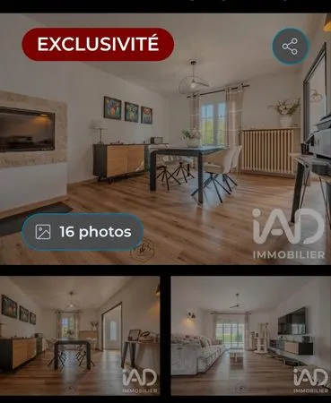 Vends maison plain pied