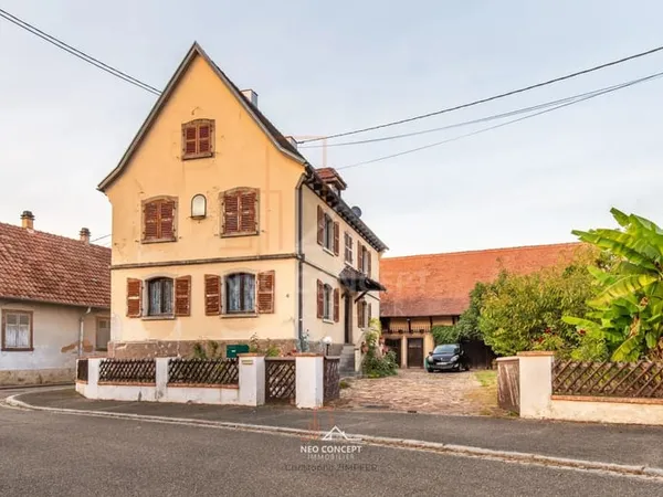 HERRLISHEIM une ancienne exploitation agricole A VISITER ABSOLUMENT !!!