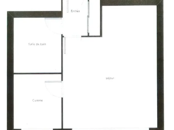 Appartement 1 pièce 32 m²