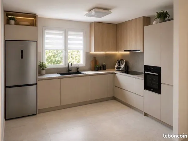 Maison familiale entièrement rénovée - 160 m² - terrain 1 046 m² - piscine - Rillieux-la-Pape La Rou