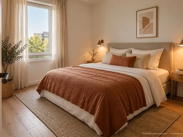 RENNES  T3 NEUF D'ENVIRON 65 M² AVEC LOGGIA : DE L'ESPACE À VIVRE, UN EXTÉRIEUR À SAVOURER !