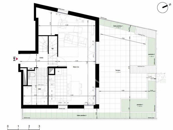 Appartement type 5 situé au Kremlin-Bicêtre