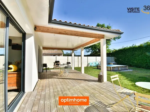 Maison contemporaine et spacieuse