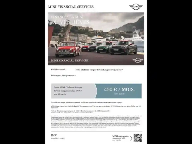 Mini Mini clubman cooper 136ch knightsbridge bva7 — photo 2