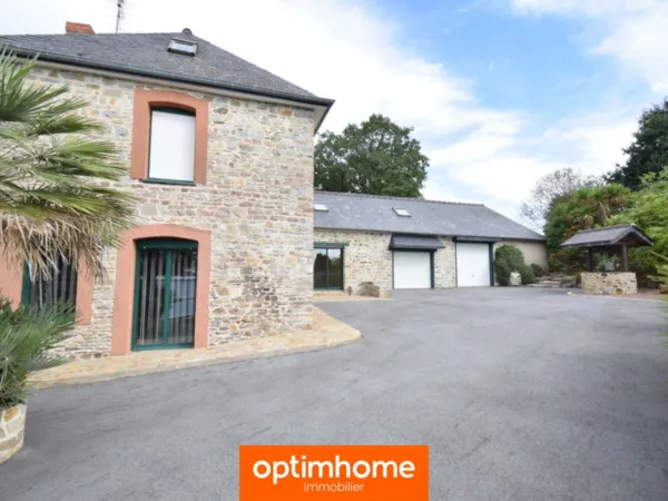 BELLE MAISON EN PIERRE - 165 m² HABITABLES - TERRAIN DE 1 700 m² - NOMBREUSES DÉPENDANCES