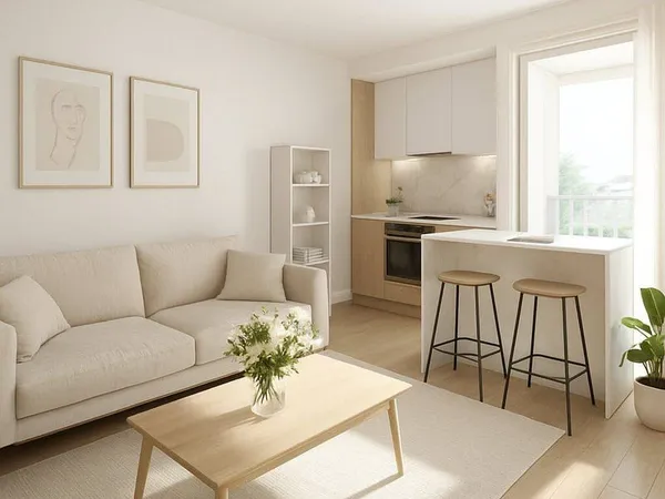 Appartement 2 pièces 42 m²