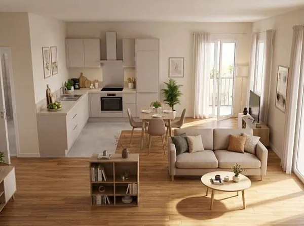 Appartement 1 pièce 31 m²