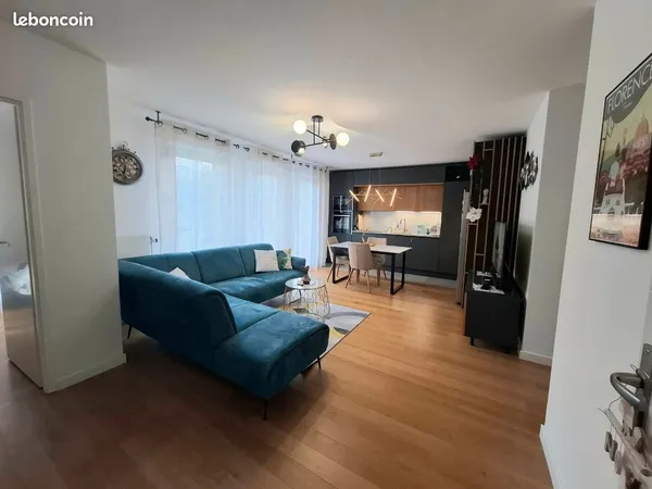 Dernier étage • 76 m² • Balcon Sud 12 m² • Résidence récente (2021) • 0 frais d'agence