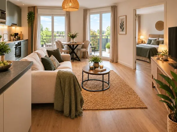 Appartement 2 pièces 40 m²
