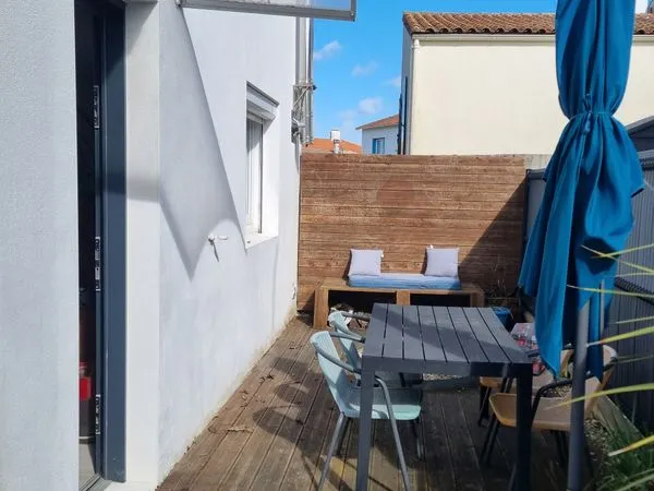 Maison 2 chambres avec 2 terrasses