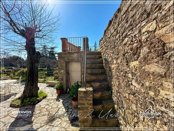 Mas en pierre & vignoble AOC - Domaine rare avec potentiel oenotouristique - Minervois