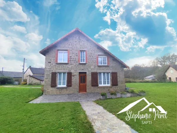 FLAYAT - Ensemble immobilier de 160 m² avec deux maisons - Terrain 1 609 m²