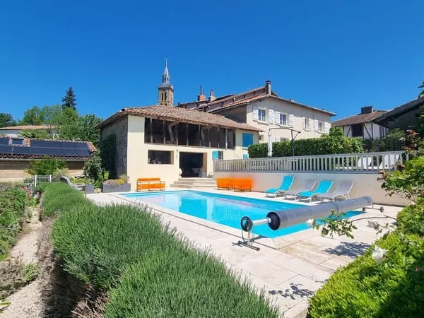 Maison De Caractere - Vue Pyrénées Piscine - Grange & Bois