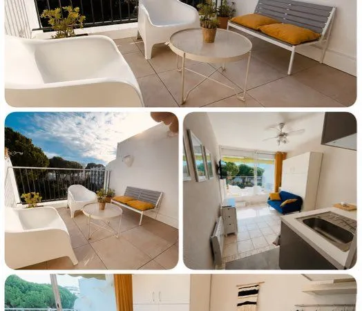 Studio 21 m² - La Grande-Motte -