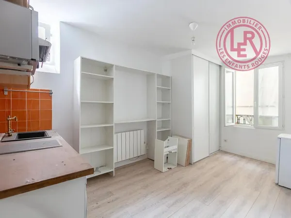 Vends studio - 16.55 m² - 1 pièce - Paris 2Ème
