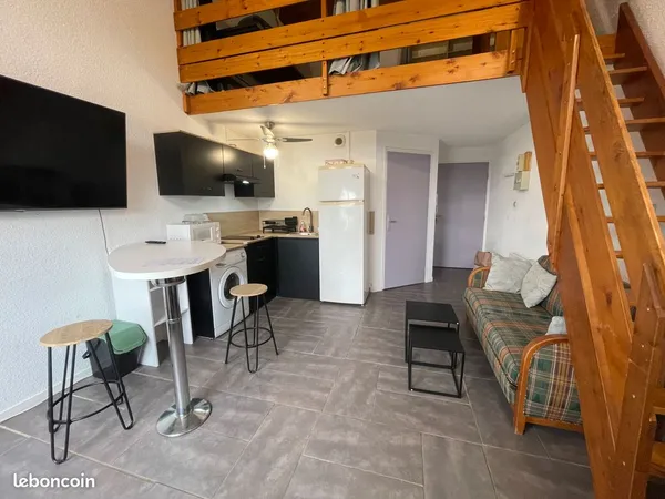 Appartement meublé 37m²