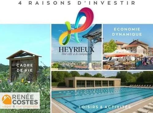 Vente en nue propriété - H87 ans - HEYRIEUX (38540)