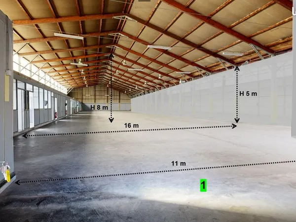 Zone de stockage entrepôt ZI Seclin