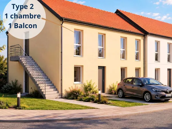 Appartement 2 pièces 42 m²