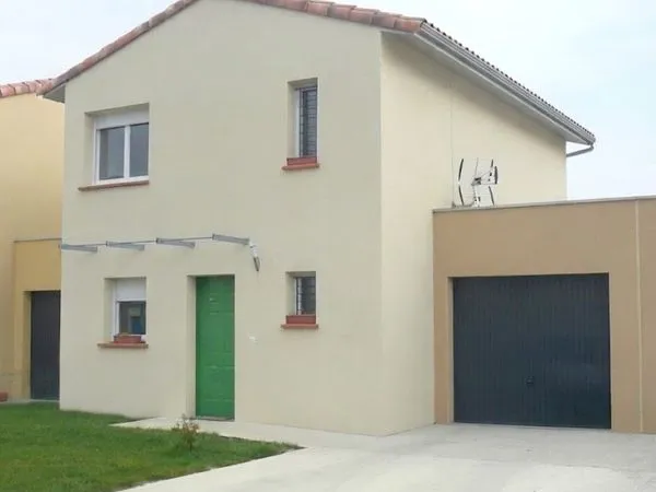 Maison T4 avec jardin donnant sur un parc - Castelginest