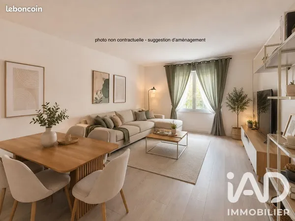 Appartement 3 pièces 59 m²