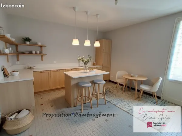 Maison 3 pièces 105 m²