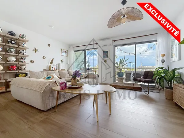 Appartement terrasse 2 pièces 63 m²
