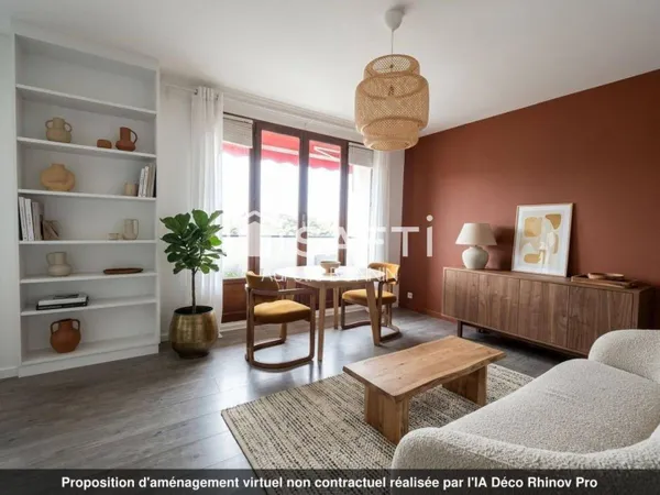 Appartement 4 pièces 66 m²