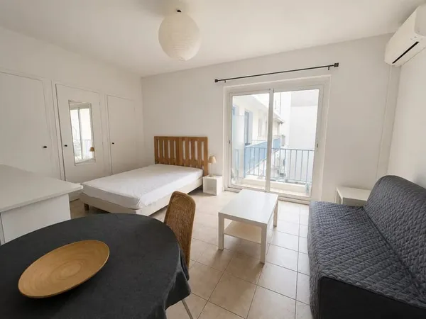 NICE - BORRIGLIONE - STUDIO MEUBLE - BALCON - CAVE