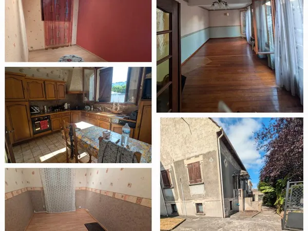 Maison familiale 108 m2 avec cour, sous sol total etdépendance
