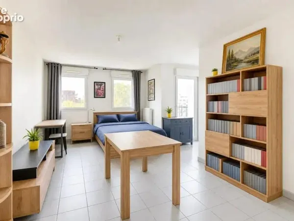 Appartement 1 pièce de 35 m² situé à Lyon 8 vendu loué