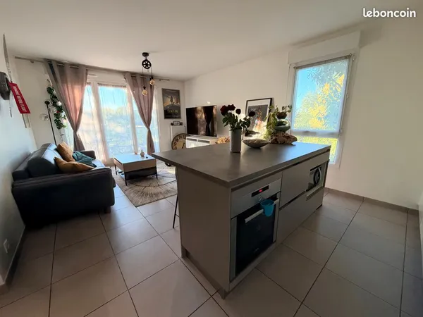 À louer - Appartement meublé 3 pièces avec terrasse et jardin privatif Janvier 2027