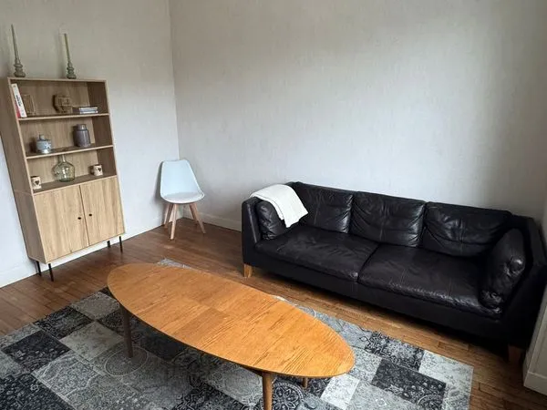 Appartement meublé 46m² + garage + cave