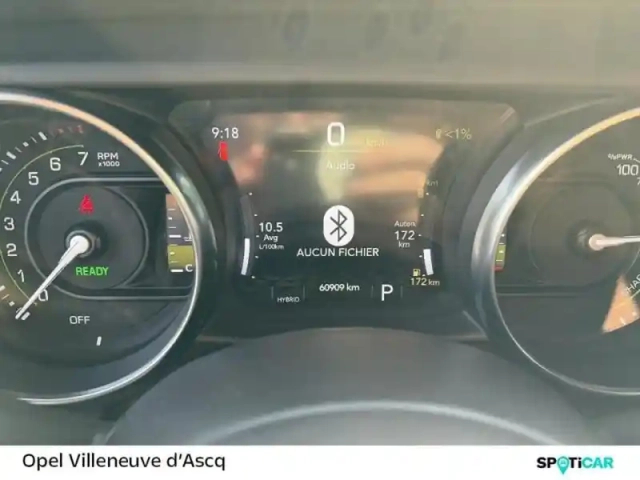Jeep Wrangler unlimited 2.0 t 380ch 4xe overland command-trac my23 — photo 10