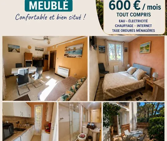Appartement T2 a louer (bail mobilité)