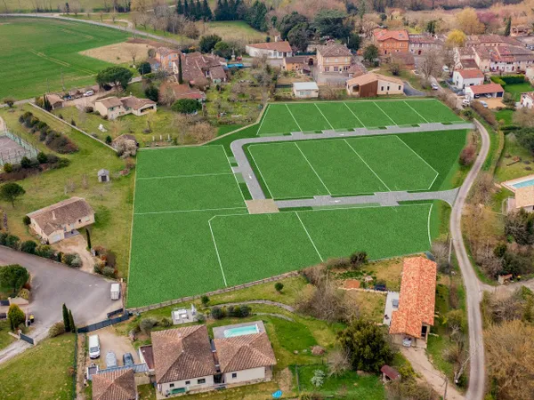 Terrain en lotissement 302 m²