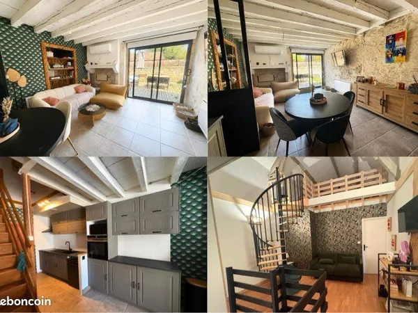 Maison de bourg rénové 100m2