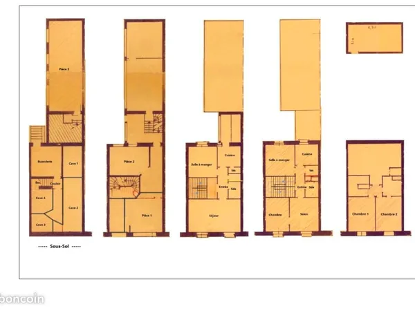 Maison/immeuble 200 m² avec 150 m² de jardin secteur Artem , fort potentiel de rénovation