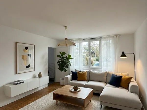 Exclusivité - appartement t2 lumineux de 51 m² avec cave privative - fort potentiel / prix attractif