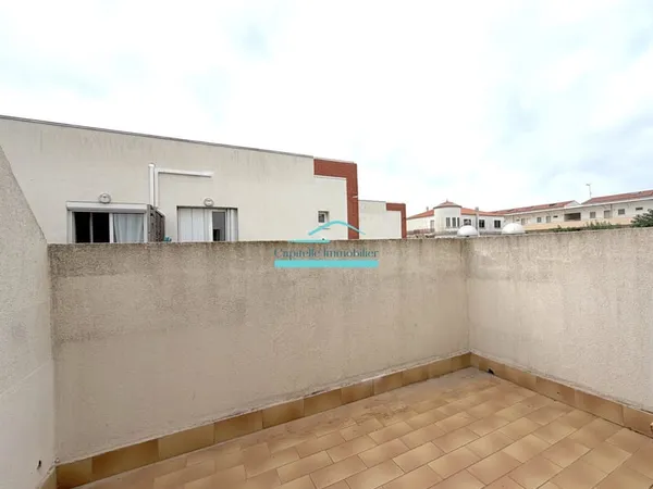 Frontignan Plage, Appartement T2 avec Terrasse et Solarium