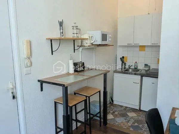 Studio 1 pièce 18 m²