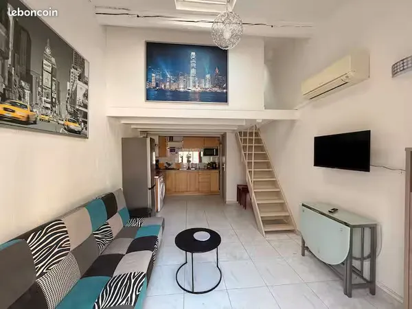 Location meublée & équipée appartement 2 pièces 30 m² Palavas 660