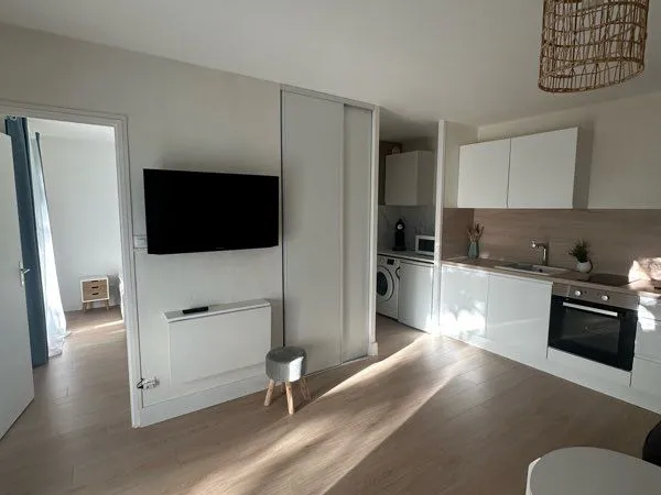 Appartement meublé lumineux - 35 m² avec garage