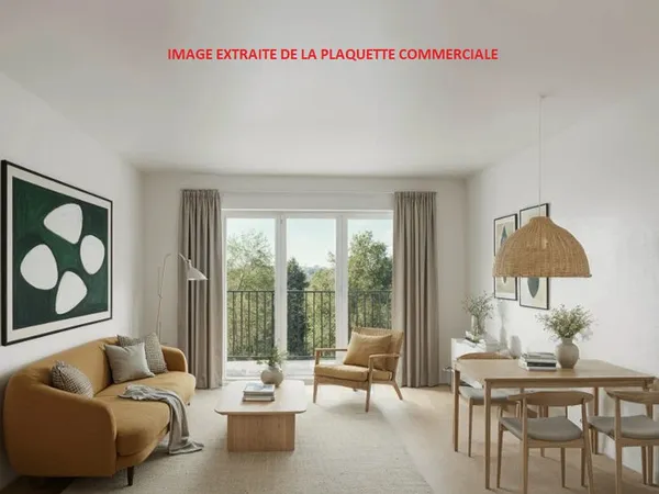 Appartement 2 pièces 47 m²