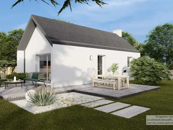 Maison 2 pièces 44 m²