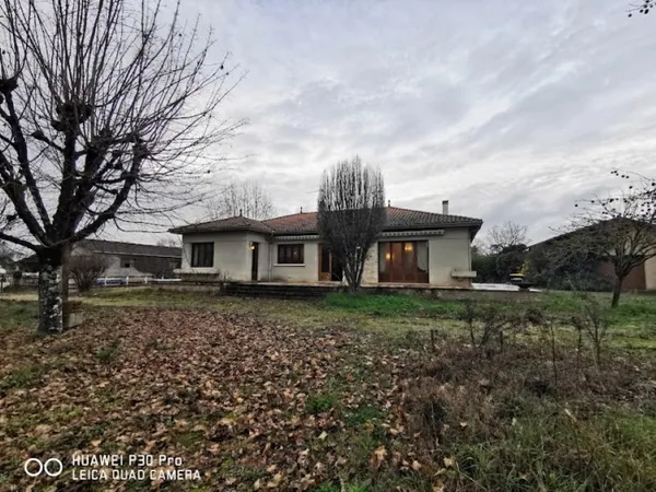 Maison contemporaine très lumineuse
