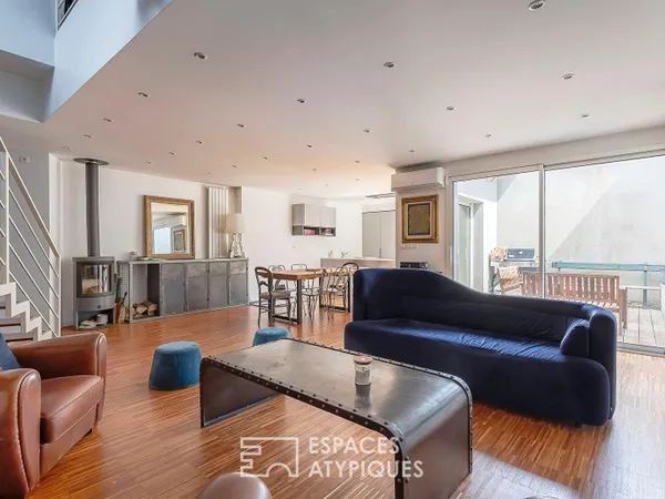 Signature architecturale pour ce loft aux portes de Lyon