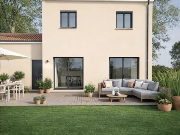 Terrain 400 m² à Salon-de-Provence - Maison neuve à étage 85 m², 3 chambres et jardin préservé