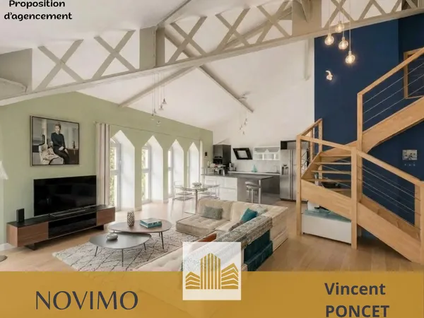 Unique & Atypique : Duplex Industriel dans une ancienne chapelle rénovée