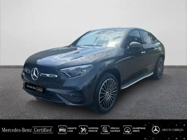 Mercedes Glc coupé 300 d e hybrid 197+136ch amg line + 4matic 9g-tronic